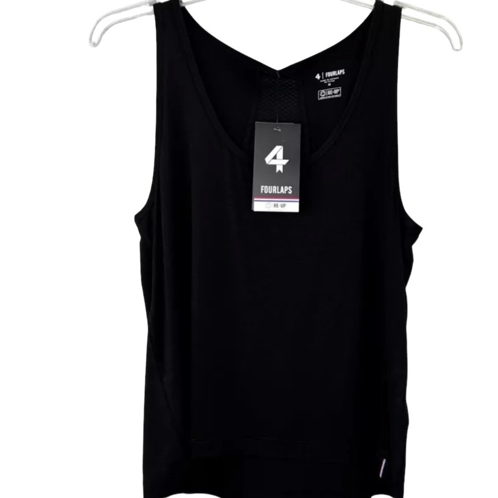 NWT Four Laps Surge Tank Black XXL